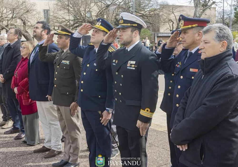 Ceremonia con motivo de la Declaratoria de la Independencia