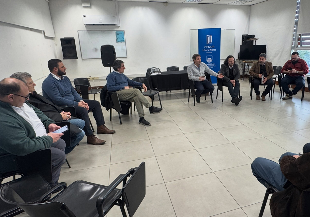 Participamos en reunión en Cenur Litoral Norte