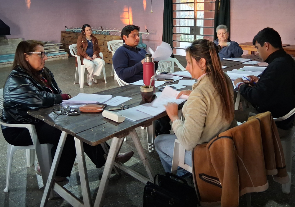 Reunión del Concejo Municipal de Cerro Chato.