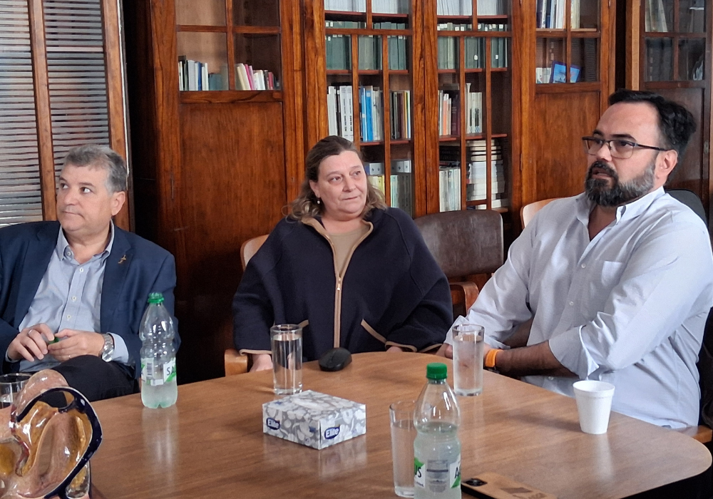 Representantes de HIF Uruguay, fueron recibidos en la Junta Departamental